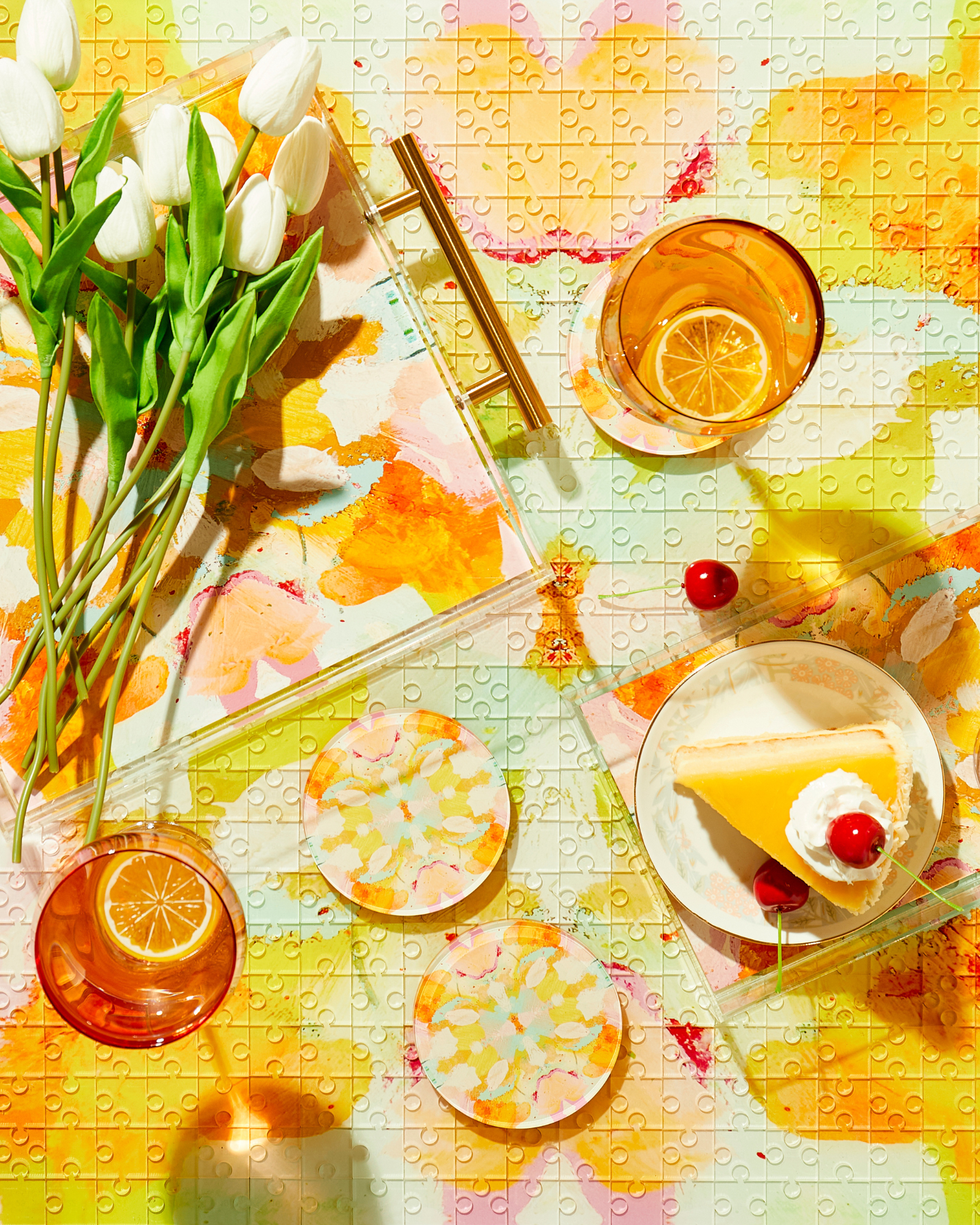 Marigold Acrylic Puzzle