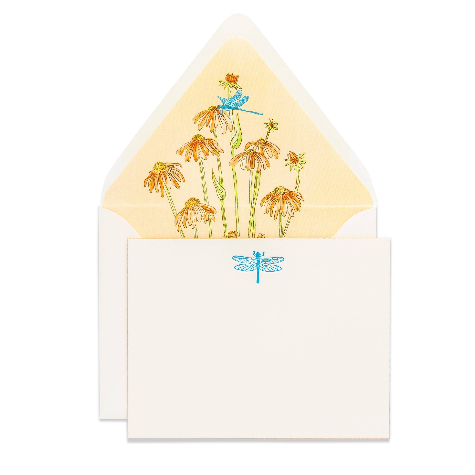 Dragonfly | Fancy Pants Letterpress Flat Notecards