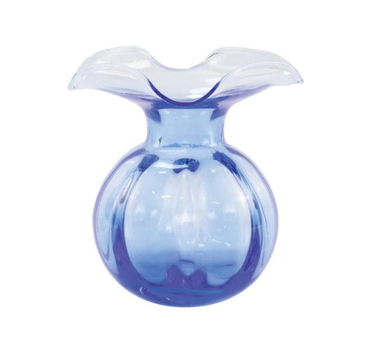 Hibiscus Glass Bud Vase