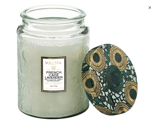 French Cade Large Jar Candle