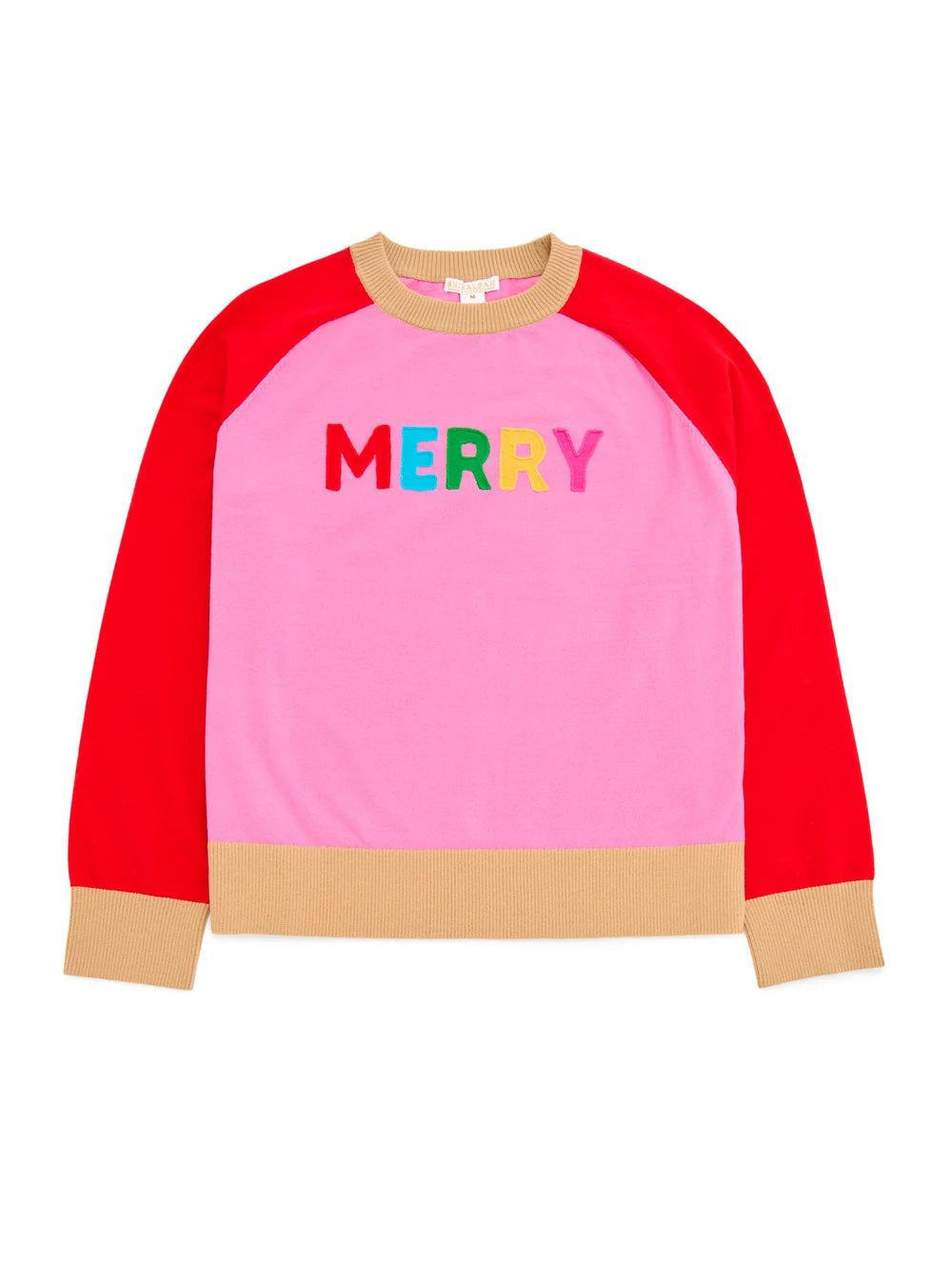"MERRY" LIGHTWEIGHT BOXY SWEATERS,PINK