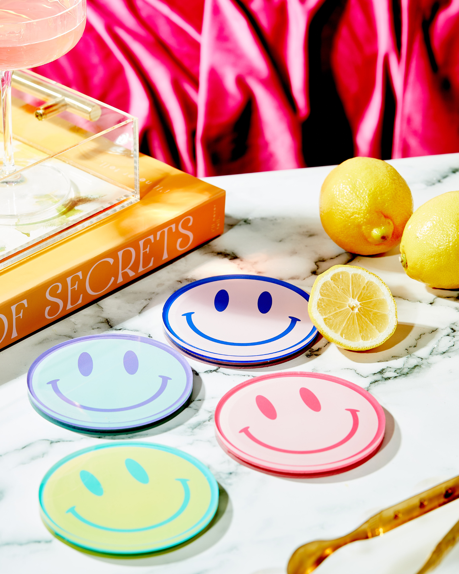 All Smiles (Set of 4) Coasters