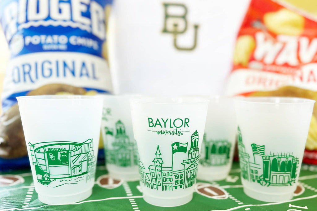 Shatterproof Cup 10 Pack {Baylor University Skyline-Waco}