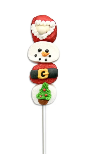 Santa Snowman Marsh Kabob