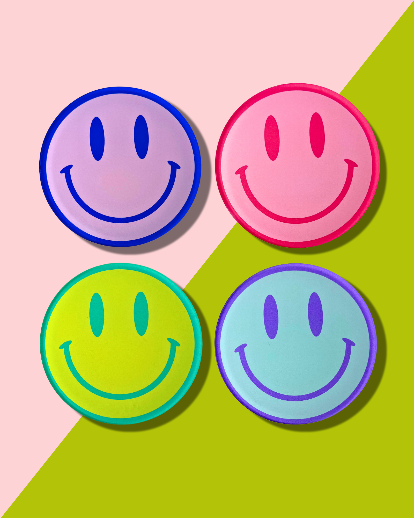 All Smiles (Set of 4) Coasters