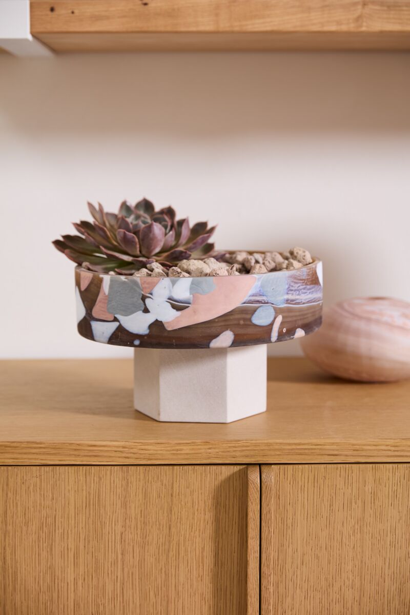 Palladin Footed Bowl