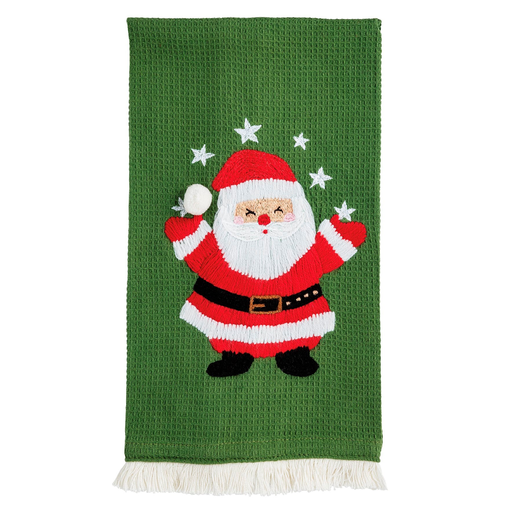 Santa Fringe Towel