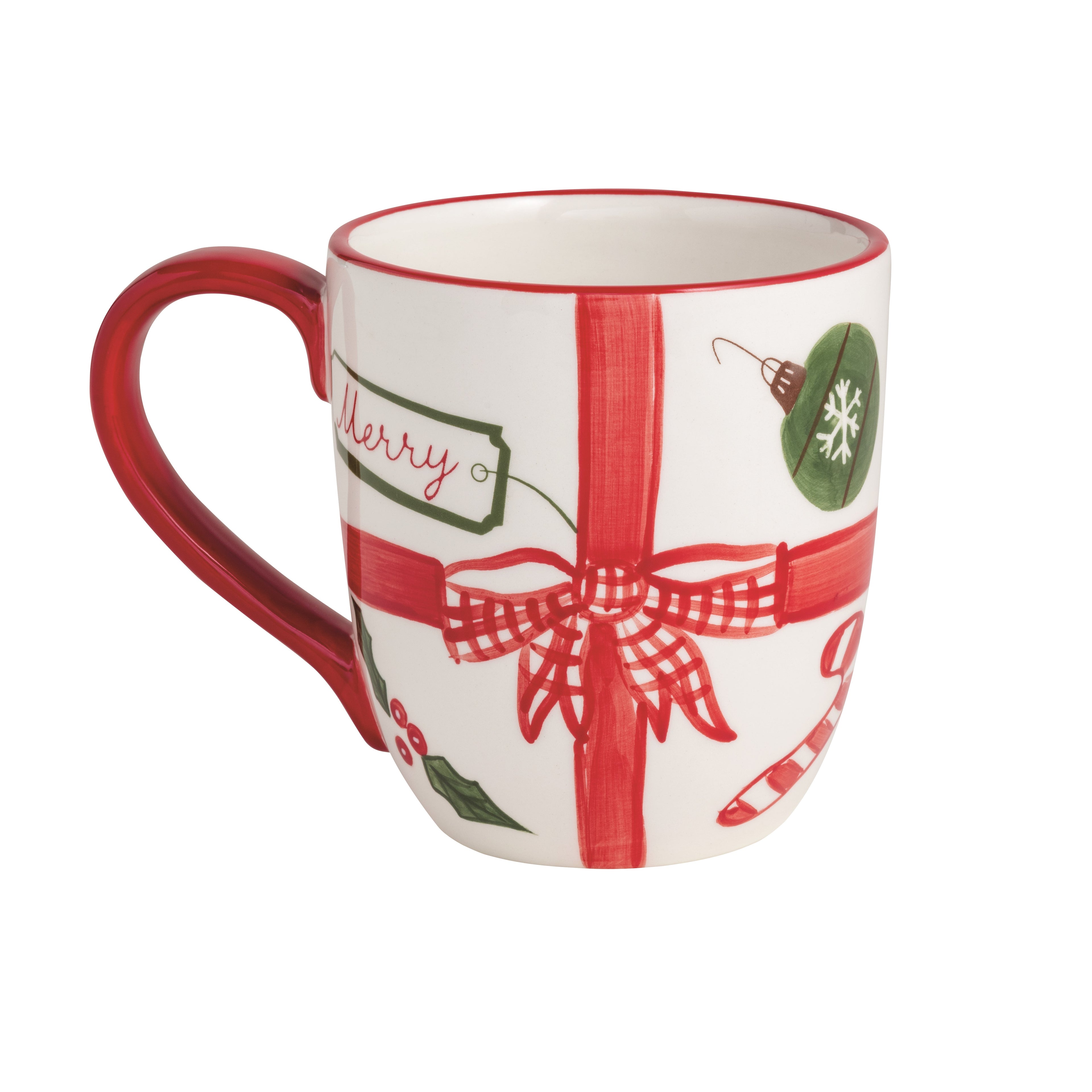 Bow Painted Mug
