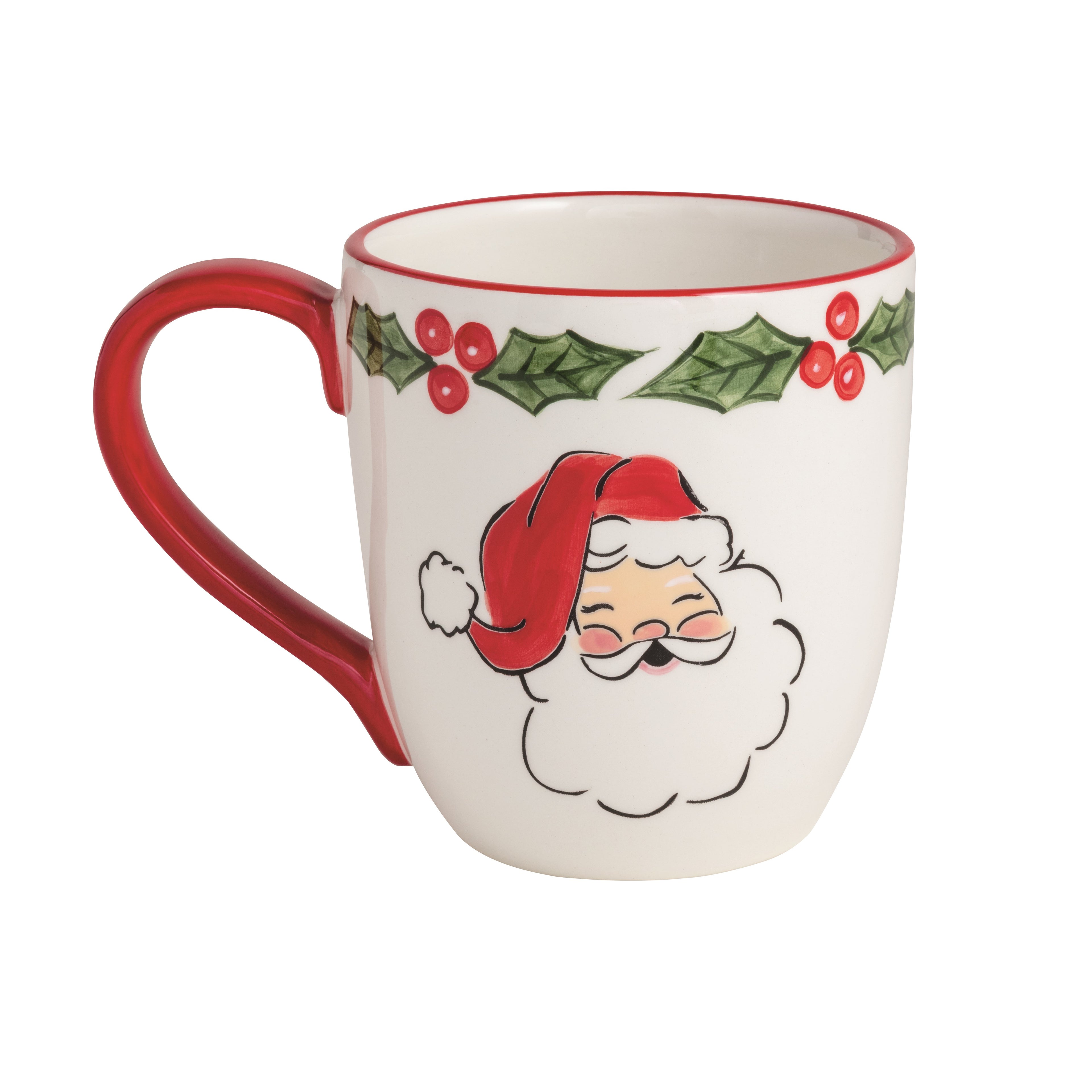 Santa Painted Mug