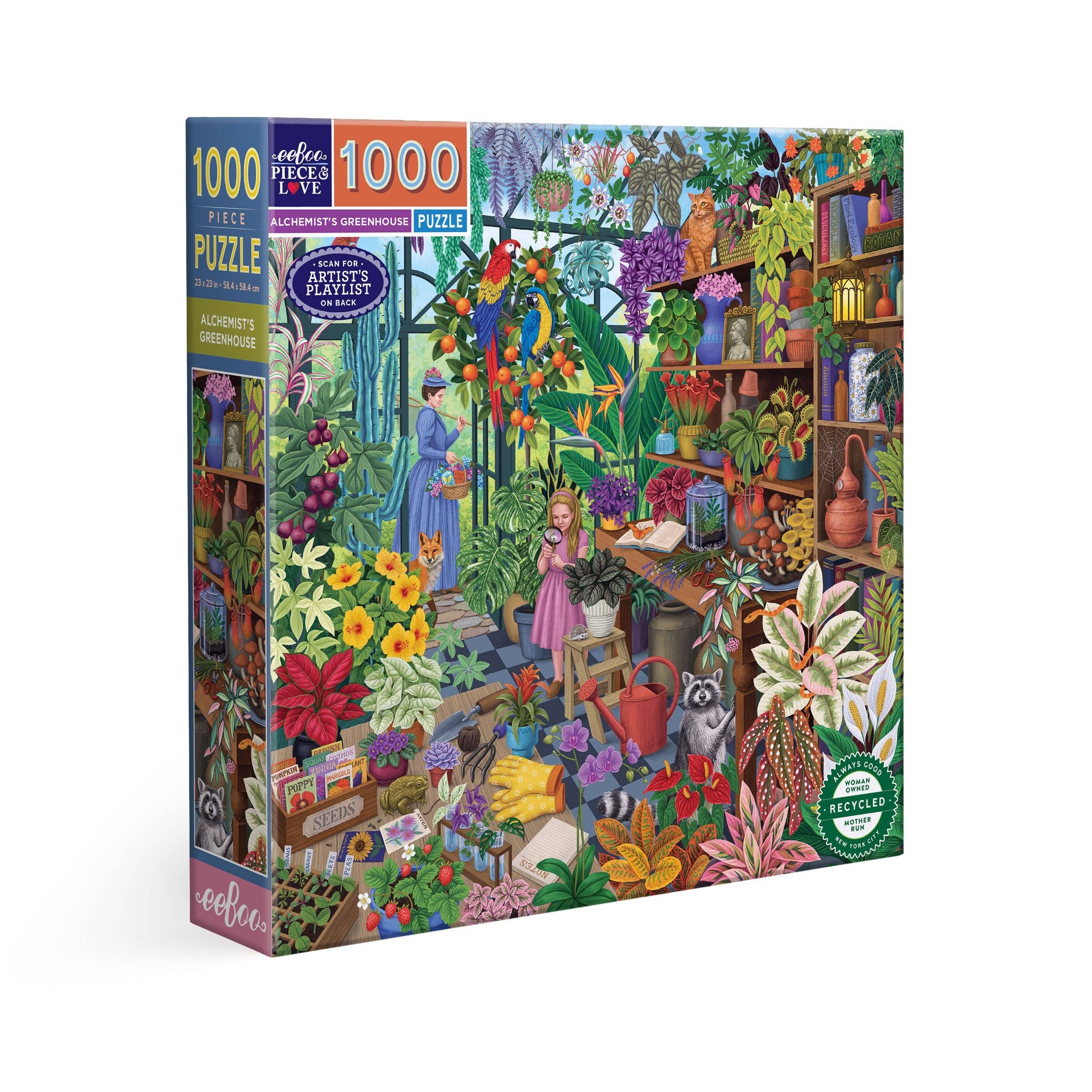 Alchemist's Greenhouse 1000 Piece Puzzle