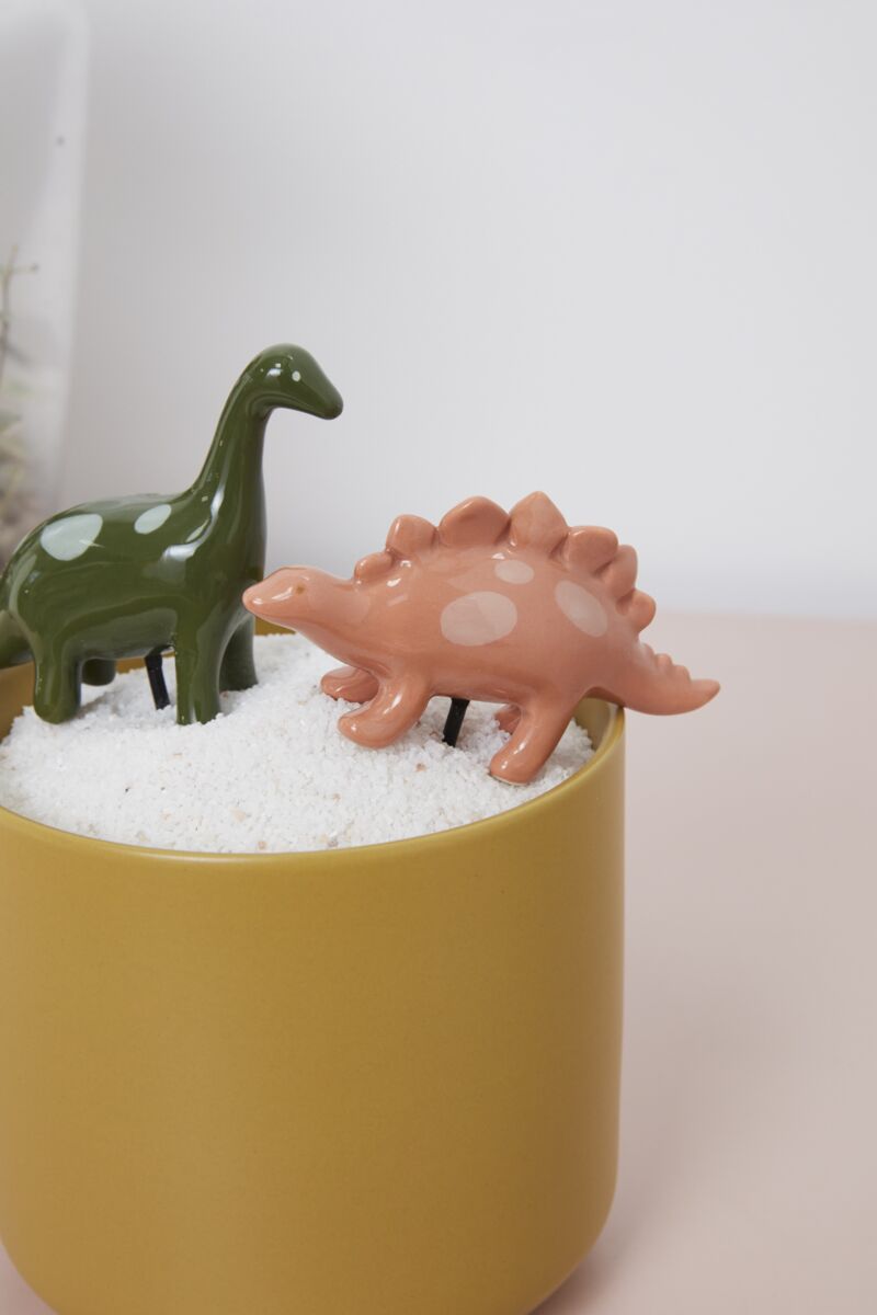 Dinosaur Friends Plant Stick