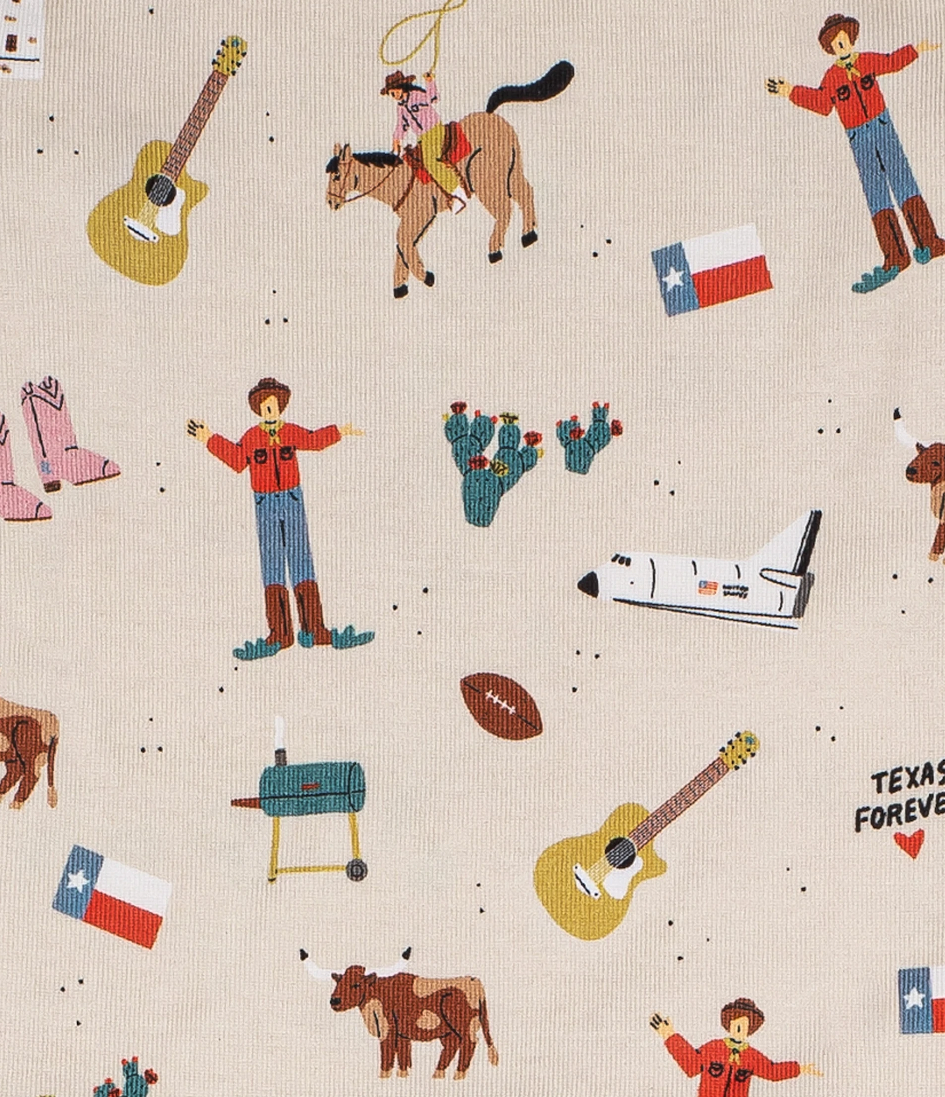 Goodnight, Texas Long Sleeve Baby Sleeper 🤠