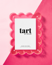 Load image into Gallery viewer, Neon Pink Acrylic Picture Frame