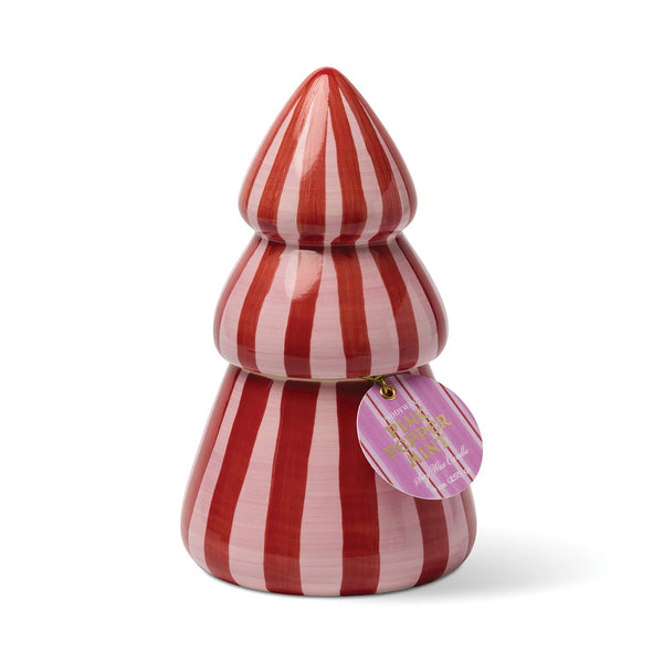 CHRISTMAS CABANA TREES - PINK PEPPERMINT