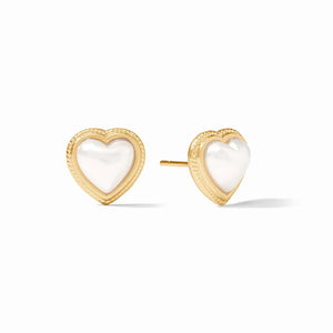 Heart Stud Earrings