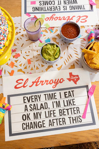 Disposable Placemats - Ranch Dressing