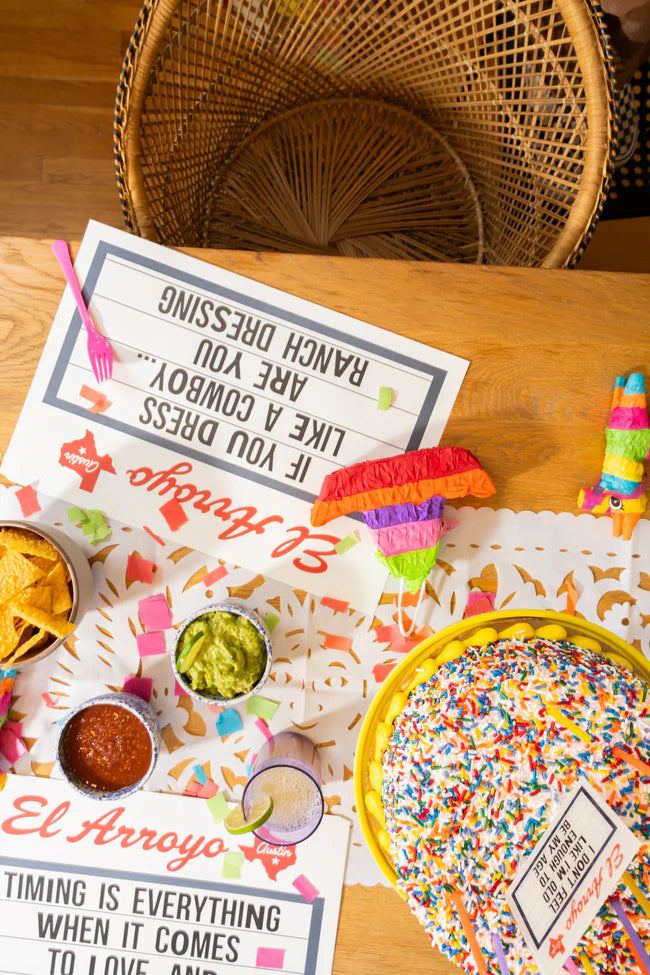 Disposable Placemats - Ranch Dressing