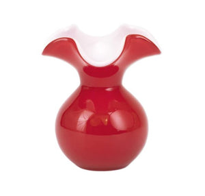 Hibiscus Glass Bud Vase