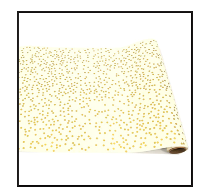 Gold Confetti Runner