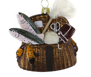 Fishing Creel Ornament