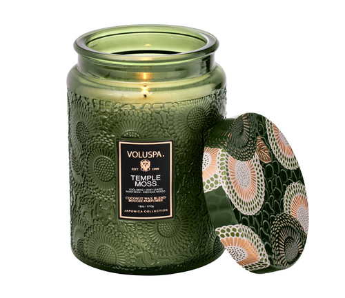 Temple Moss Large Jar Candle