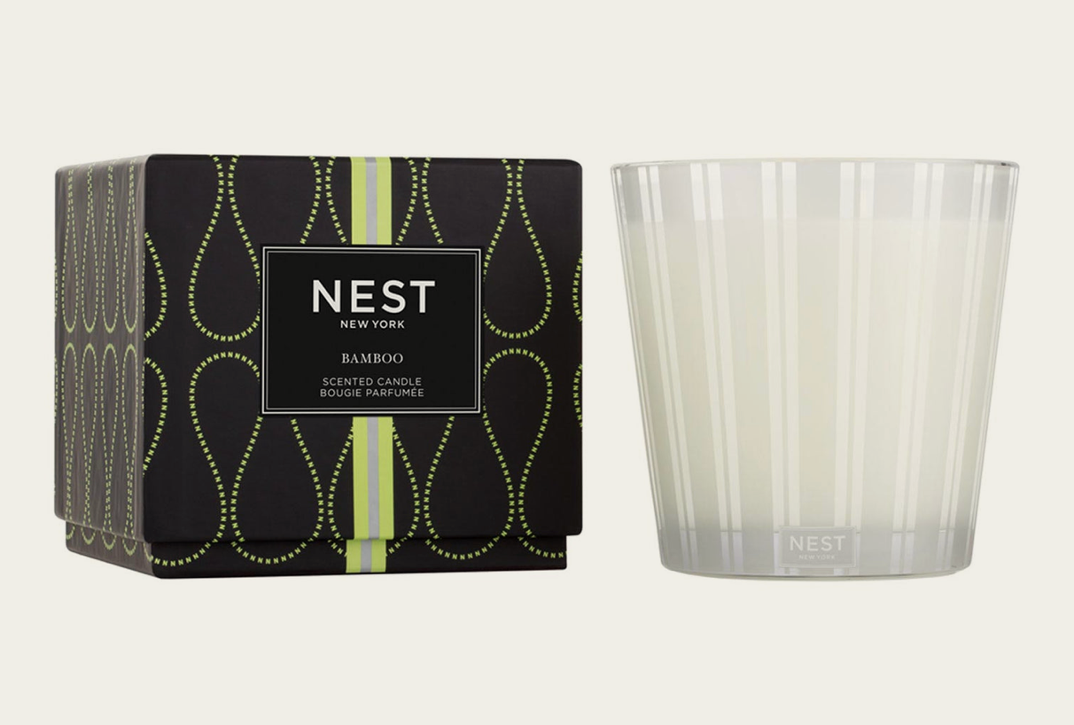 Nest Fragrances Bamboo Decorative 3-Wick Candle - Thumbnail 2