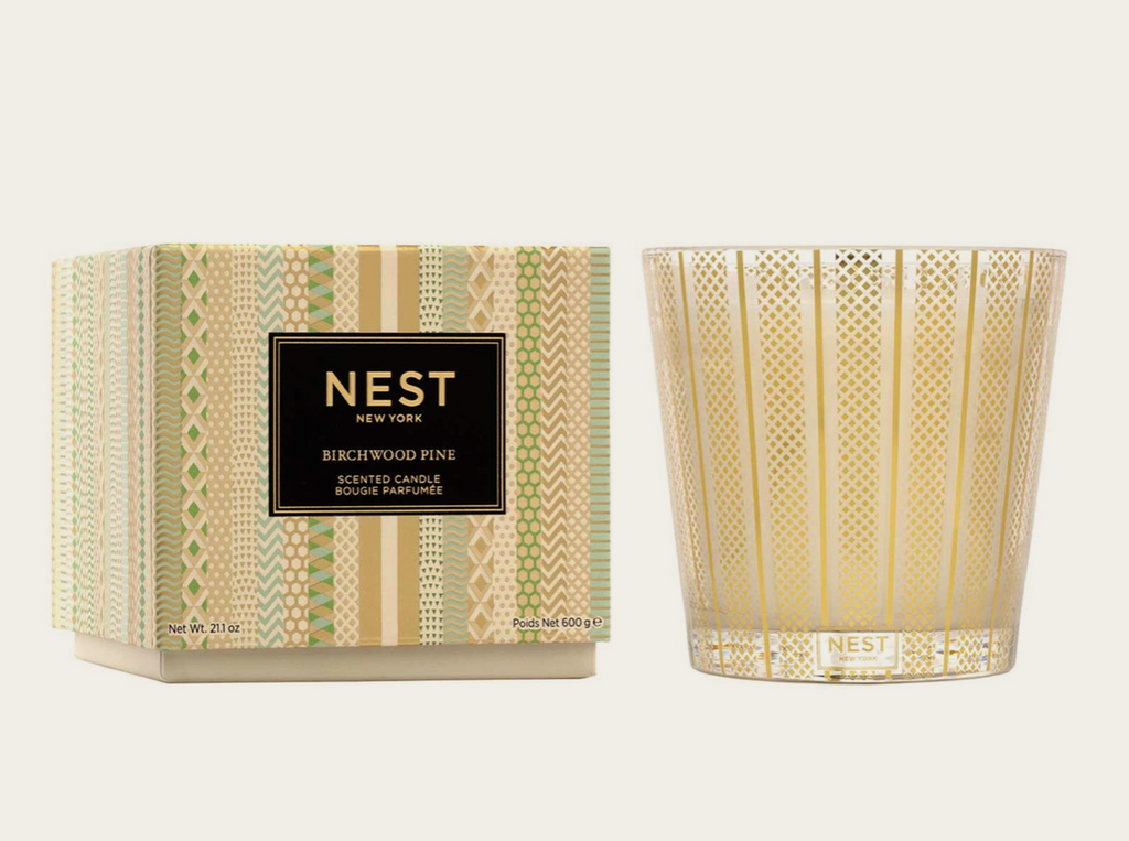 Nest Birchwood Pine 3-Wick Candle 21.1 oz.