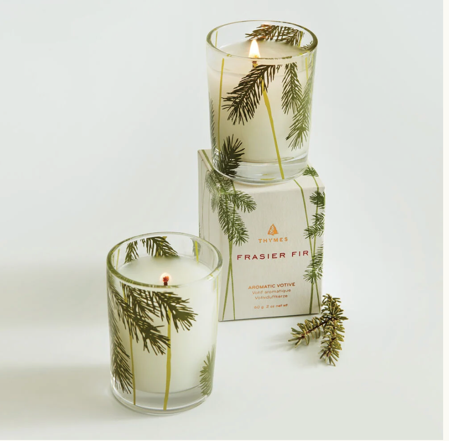 Frasier Fir Pine Needle Votive Candle