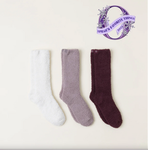 CozyChic® 3 Pair Sock Set