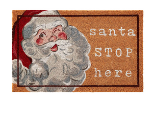 Santa Door Mat