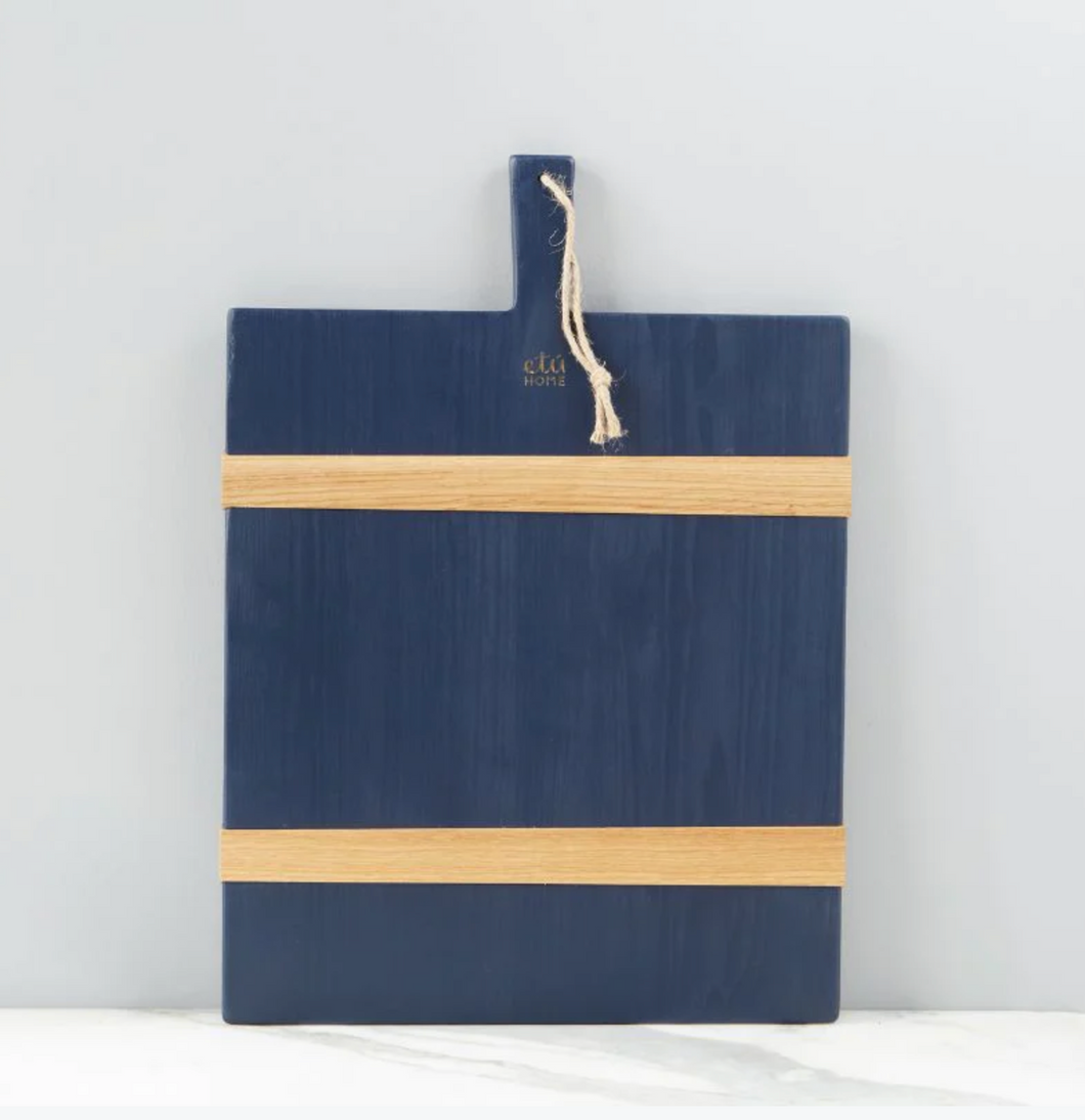 Navy Rectangle Charcuterie Board