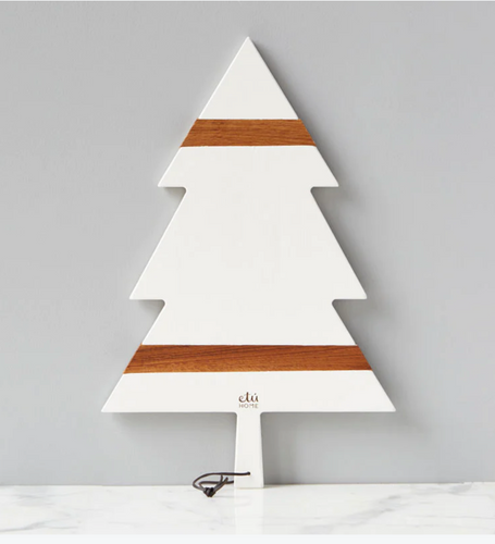 Large White Tree Charcuterie Board