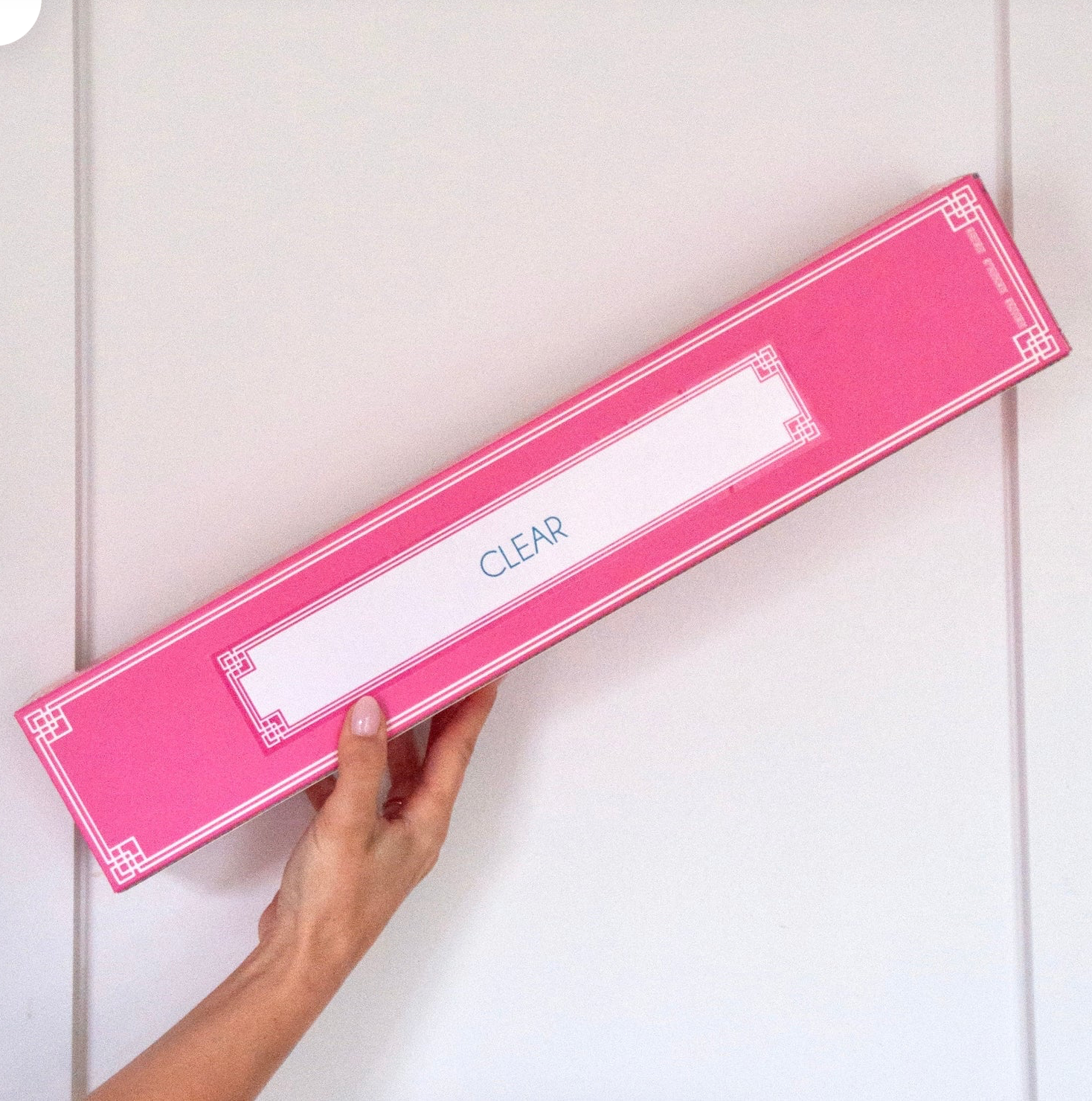 Mahjong Clear Acrylic Rack and Pusher Set