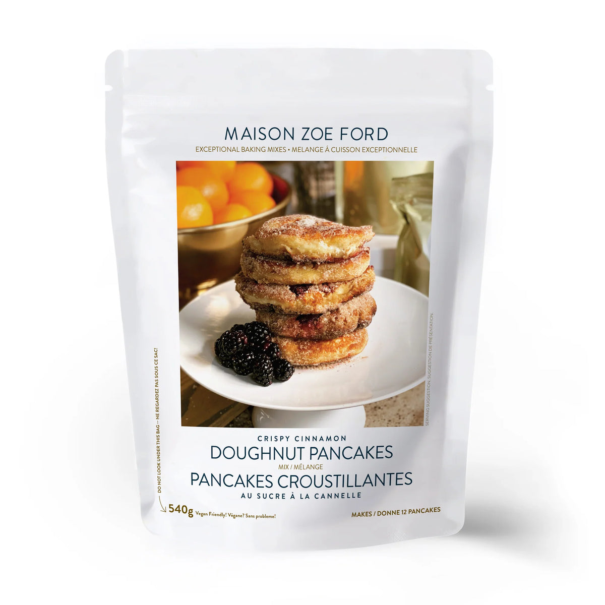 Crispy Cinnamon Doughnut Pancake Mix!