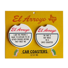 Load image into Gallery viewer, El Arroyo Car Coasters