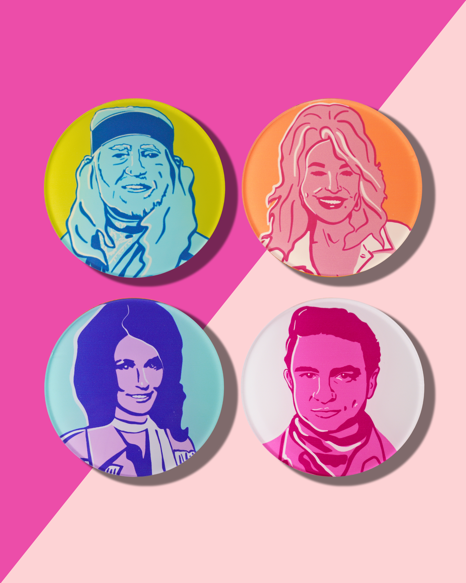 Country Legends Coasters