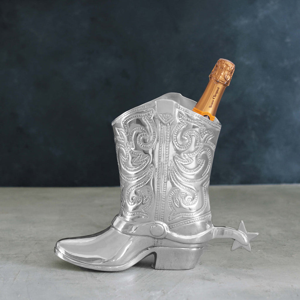 WESTERN Cowboy Boot Wine Bucket