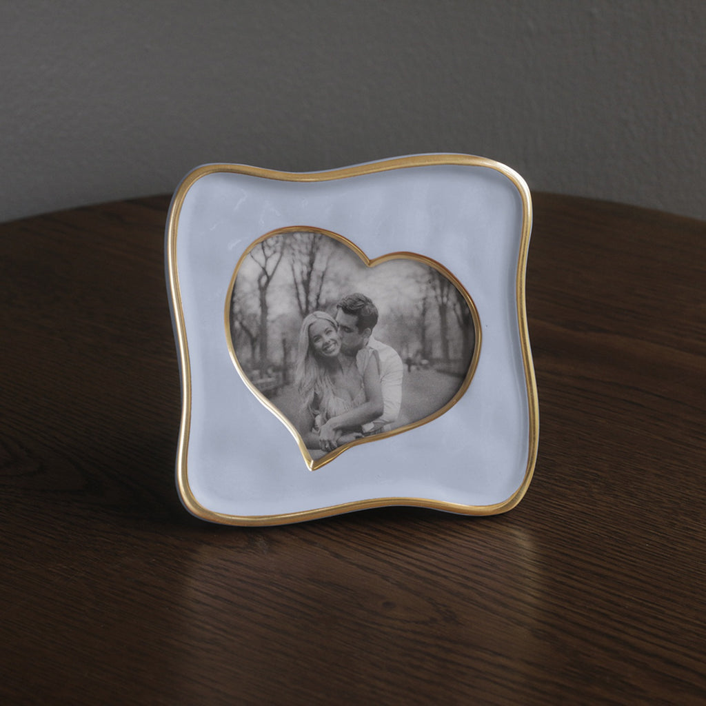 FRAME Encanto Curved Heart 5 x 5 (Periwinkle)