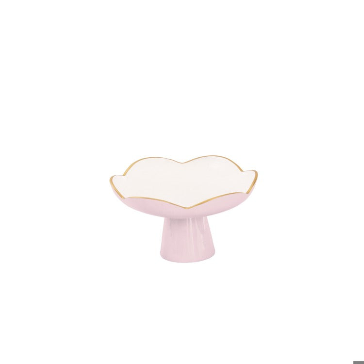 ENCANTO Amelia Small Pedestal (Camellia and White)