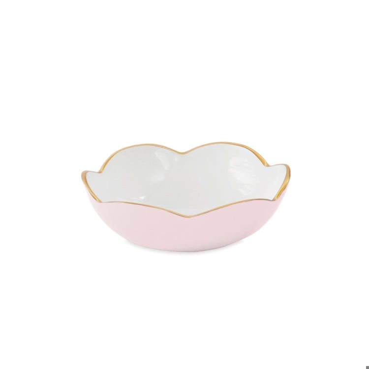 ENCANTO Amelia Mini Round Bowl (Camellia and White)