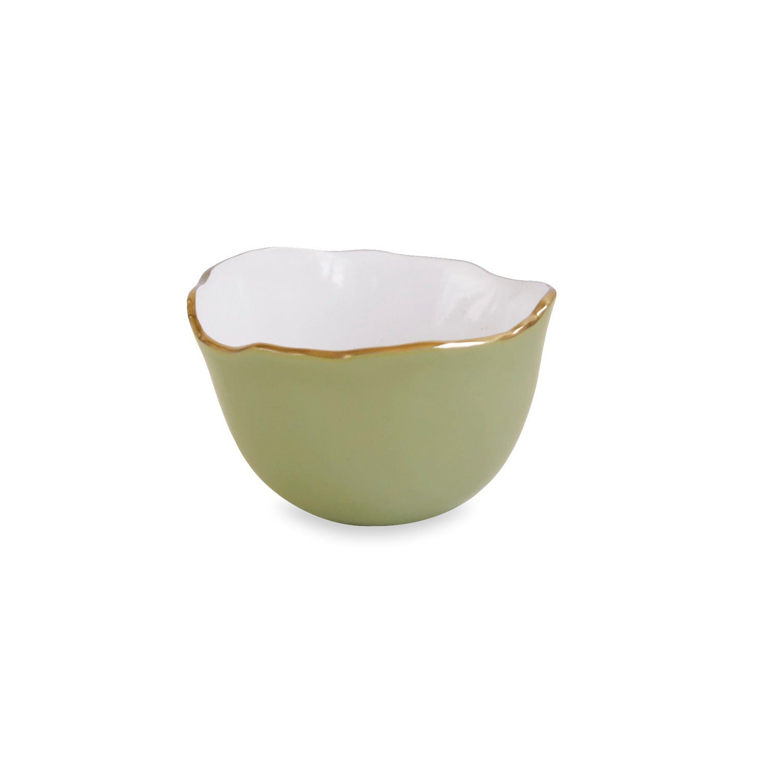Encanto Osaka Small Bowl (Leaf Green and White)