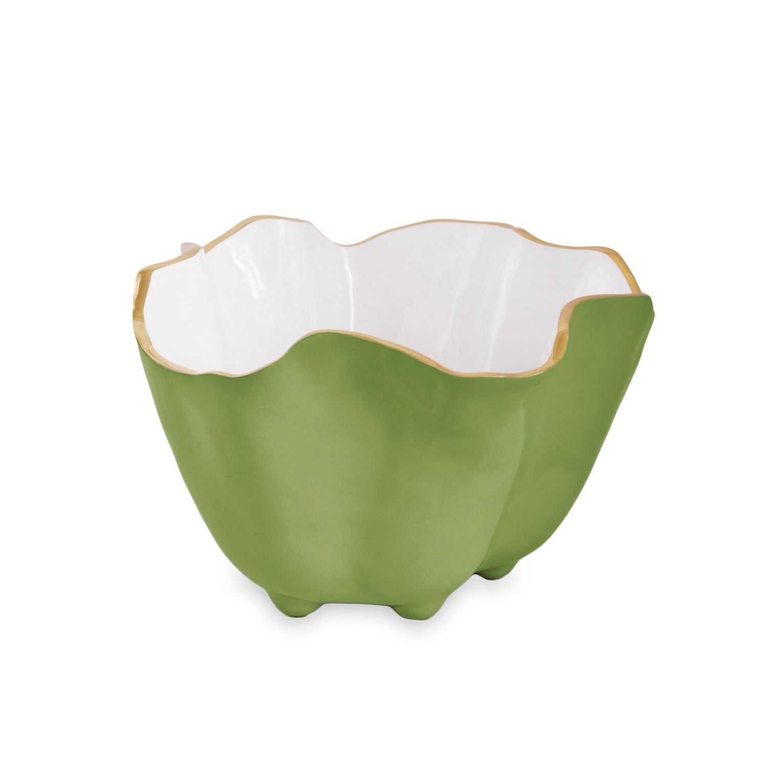 ENCANTO Onyx Ice Bucket (Leaf Green and White)