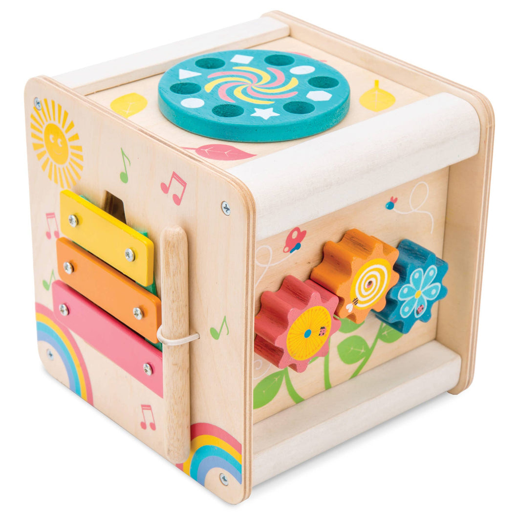 Activity Wooden Cube