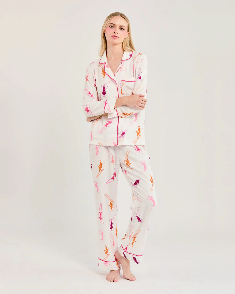 Bluebird Day Long Sleeve Pajama Pants Set