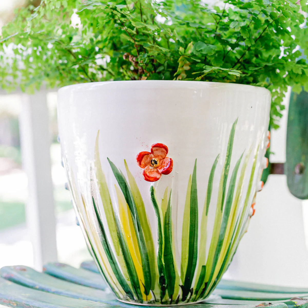 Cachepot with Flowers