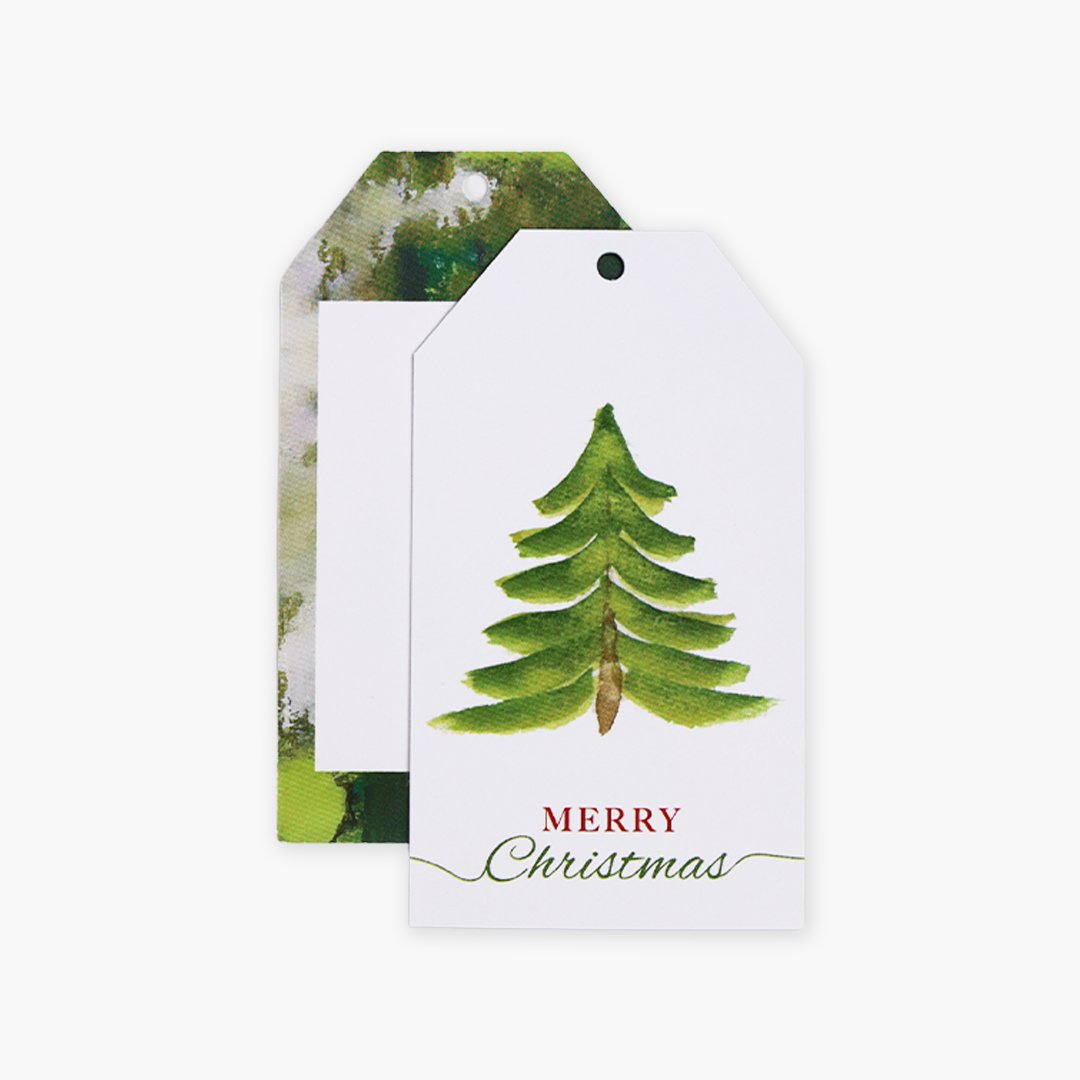 Christmas Tree Gift Tag
