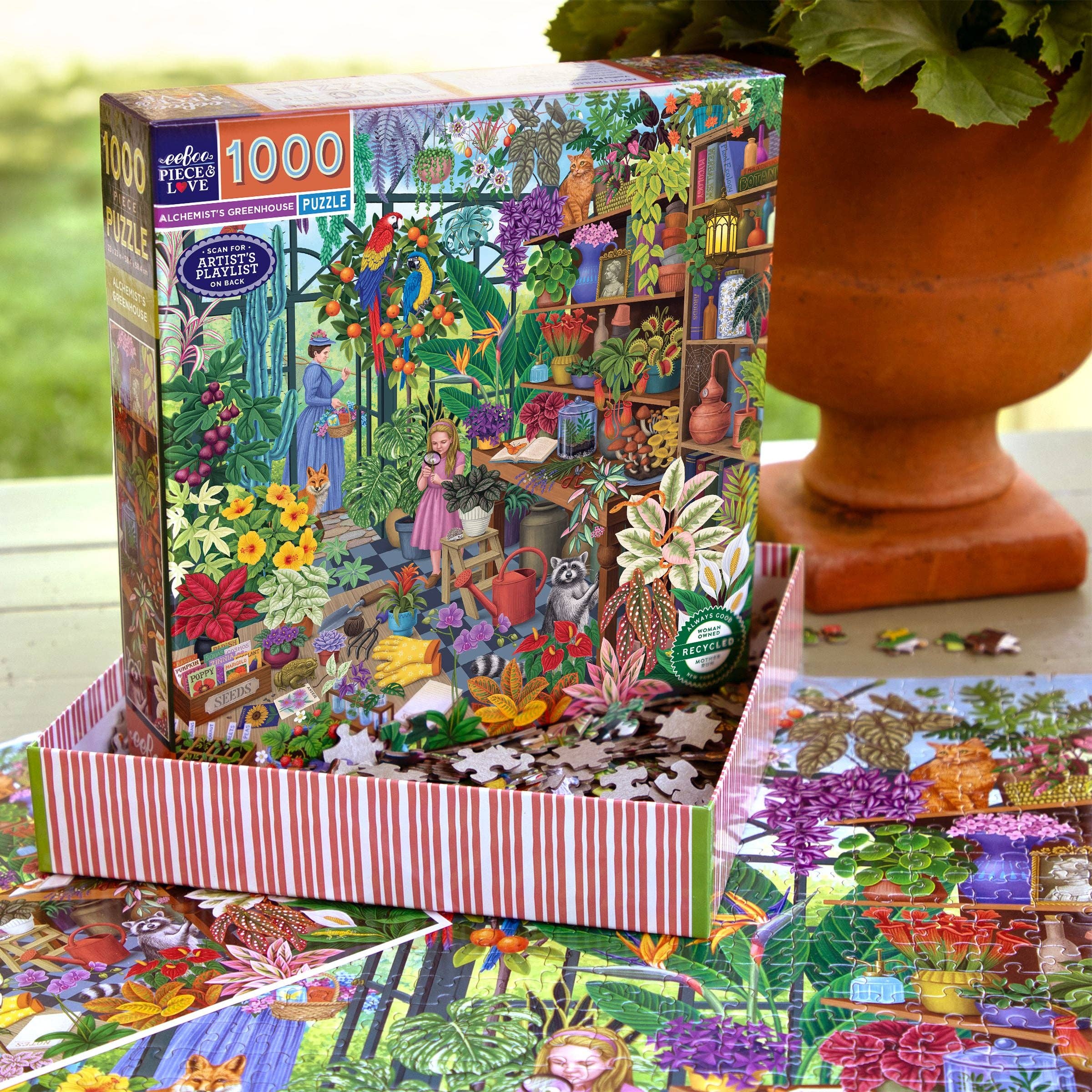 Alchemist's Greenhouse 1000 Piece Puzzle