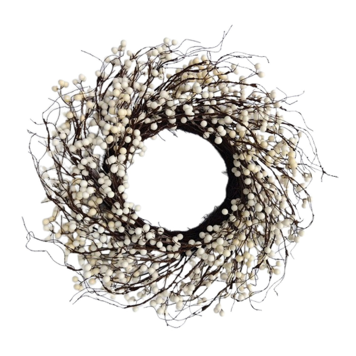 White Berry Wreath