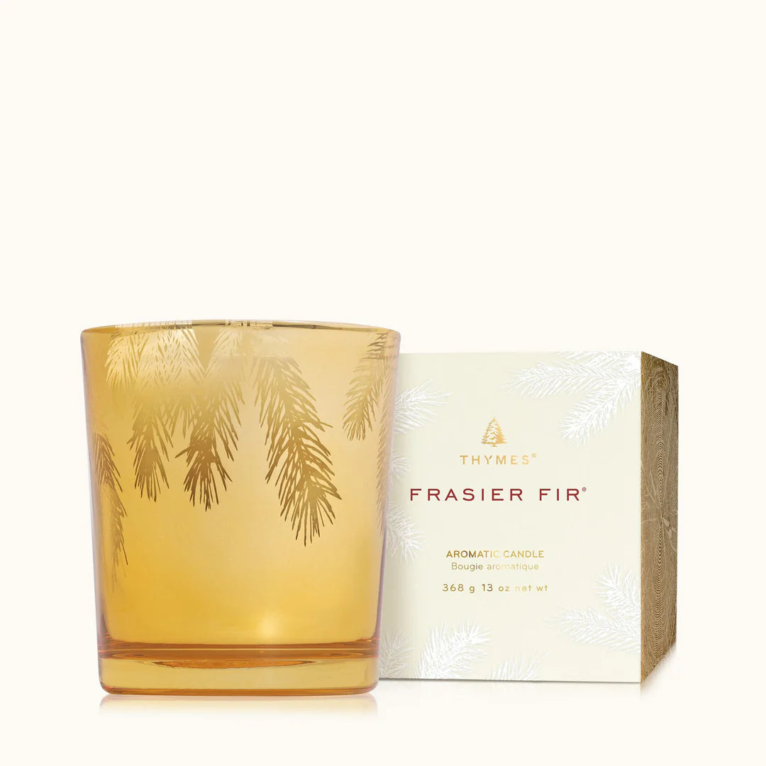 Frasier Fir 13 oz Poured Candle Gilded