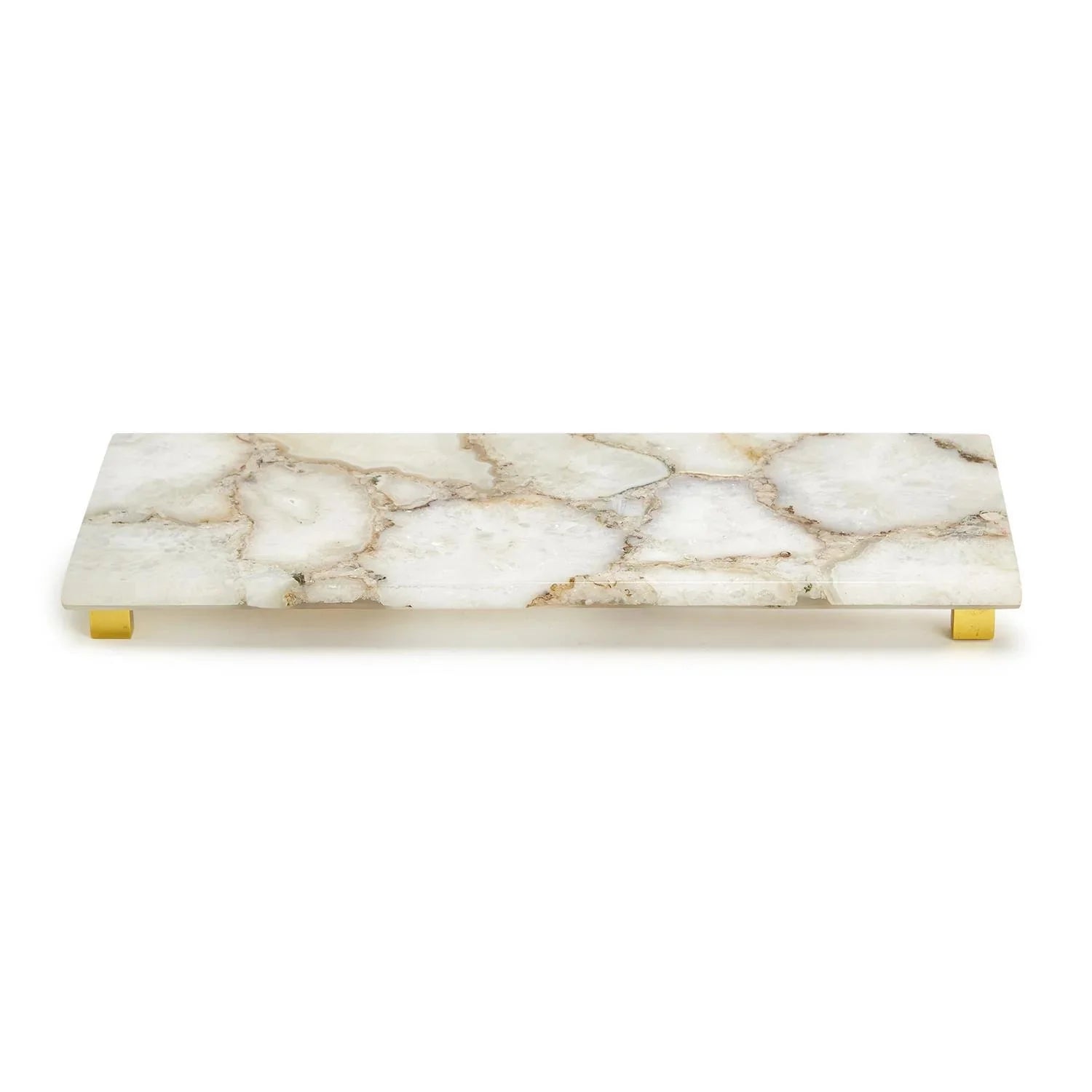 Agate Footed Tray